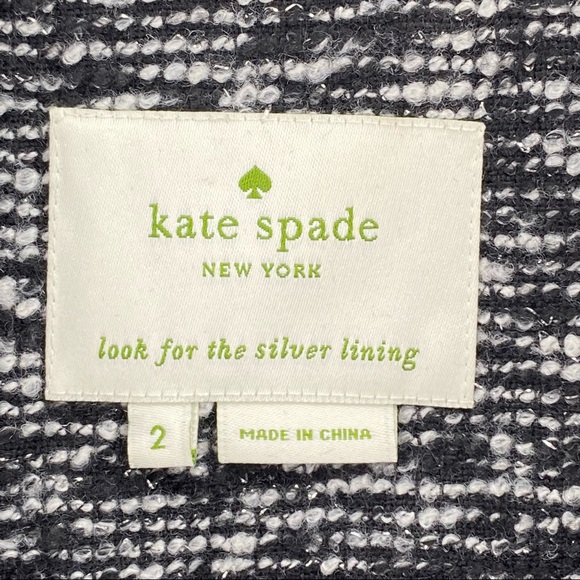 Kate Spade Tweed Pattern Evening Jacket - Picture 3 of 10